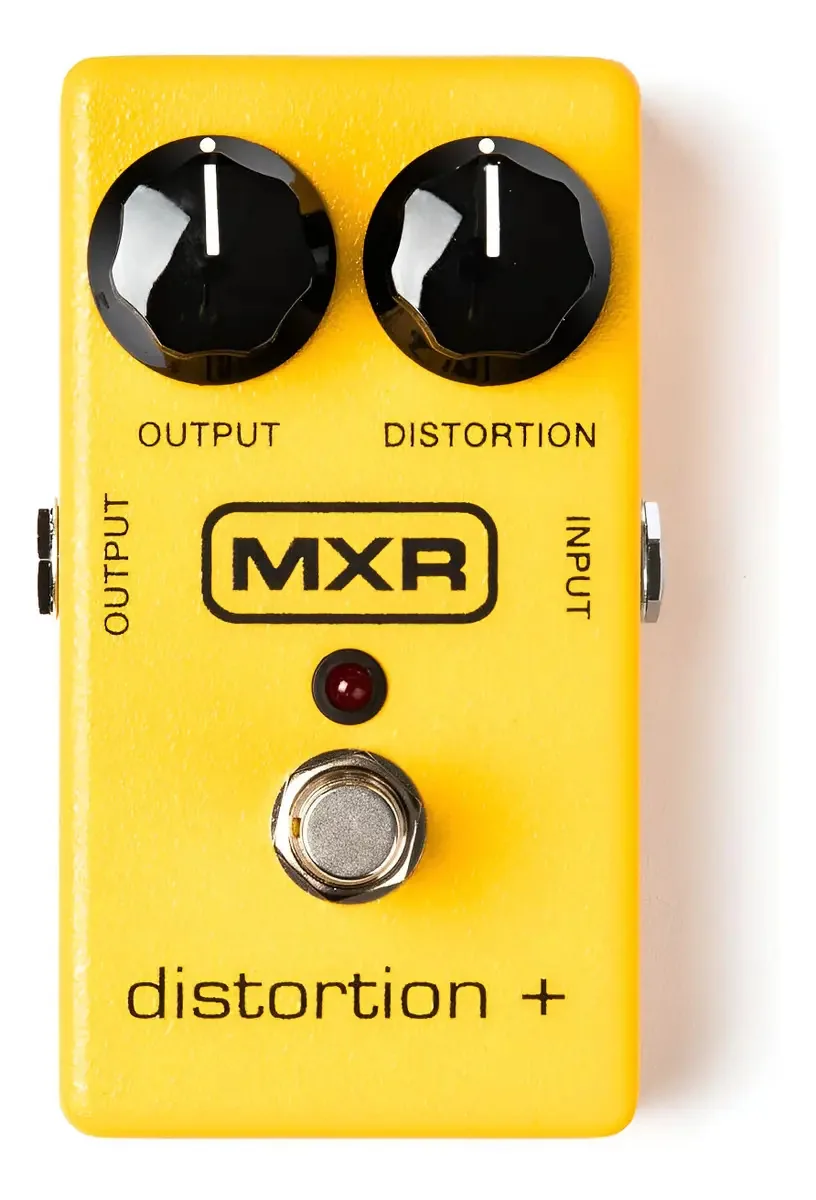 Pedal de efeito de distorção suave e poderoso
