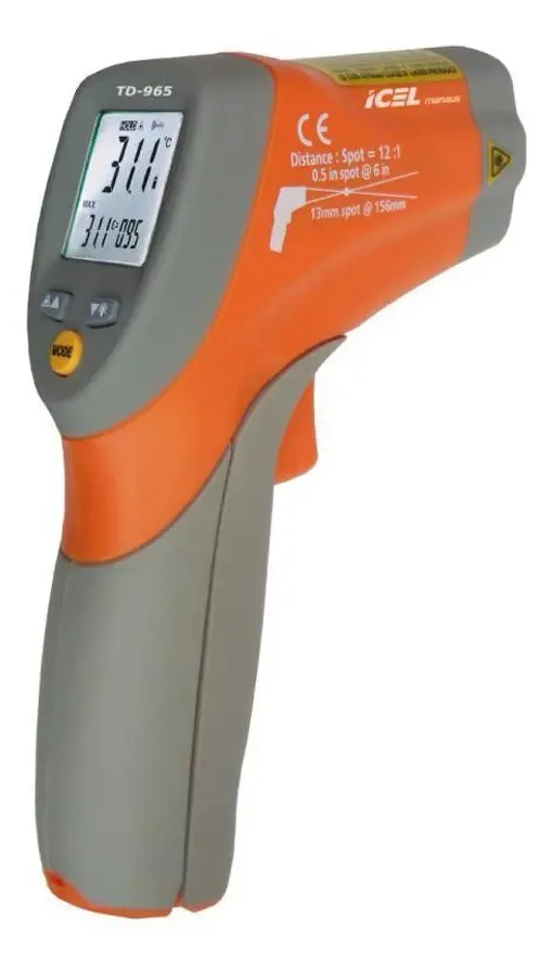 Termômetro Digital A Laser Icel Td-965