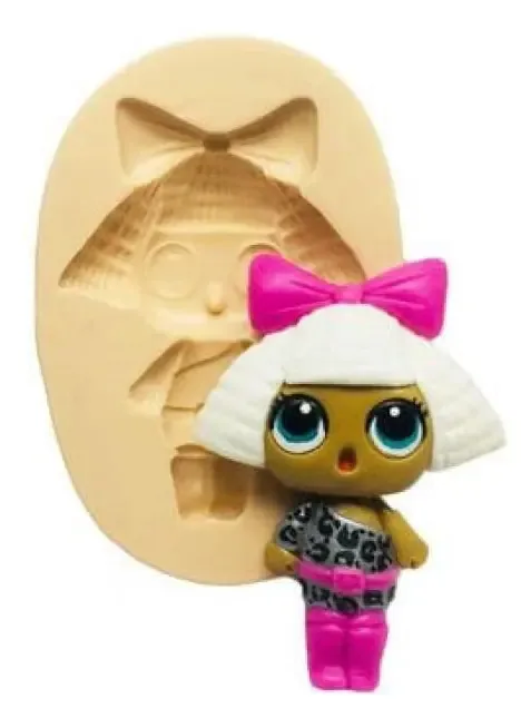 Molde De Silicone Boneca - Diva