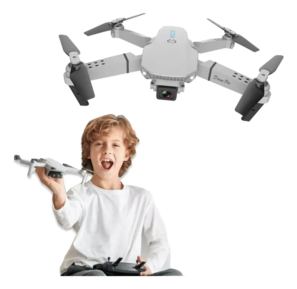 Drone Tracker Nhome Dobrável com Câmera 4K para Fotos e Vídeos