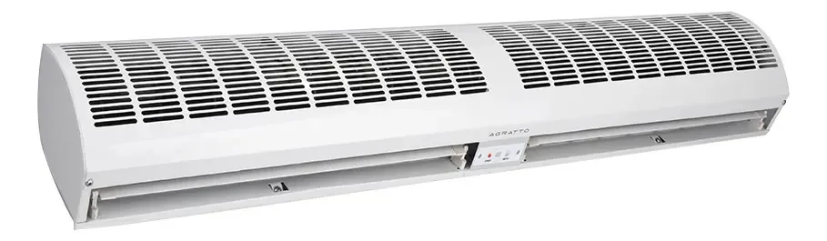 Cortina De Ar 120 Cm Agratto Controle Remoto 2 Velocidades Cor Branco