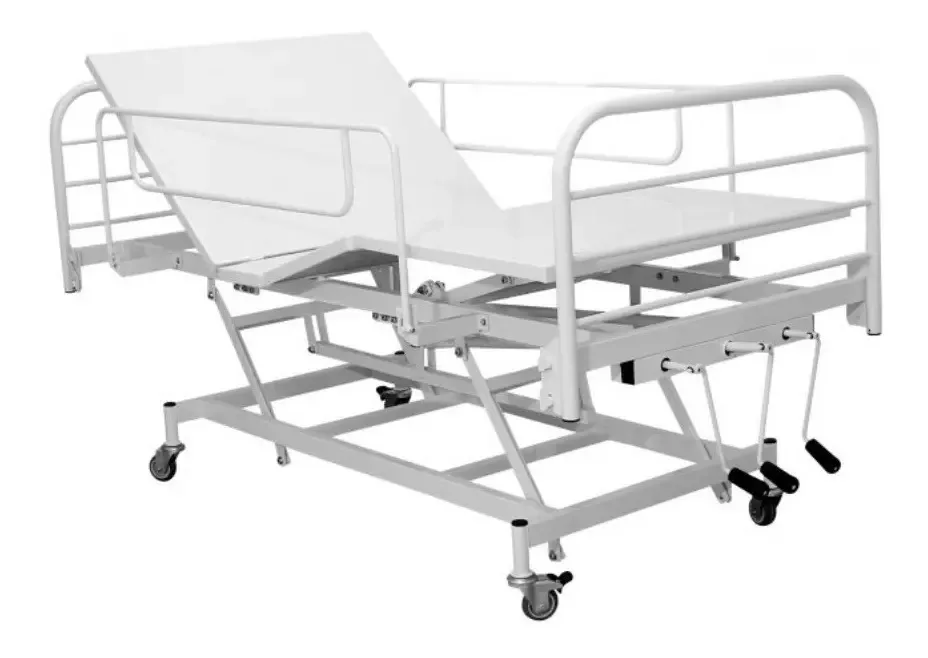 Cama Hospitalar Manual Elevação de Leito