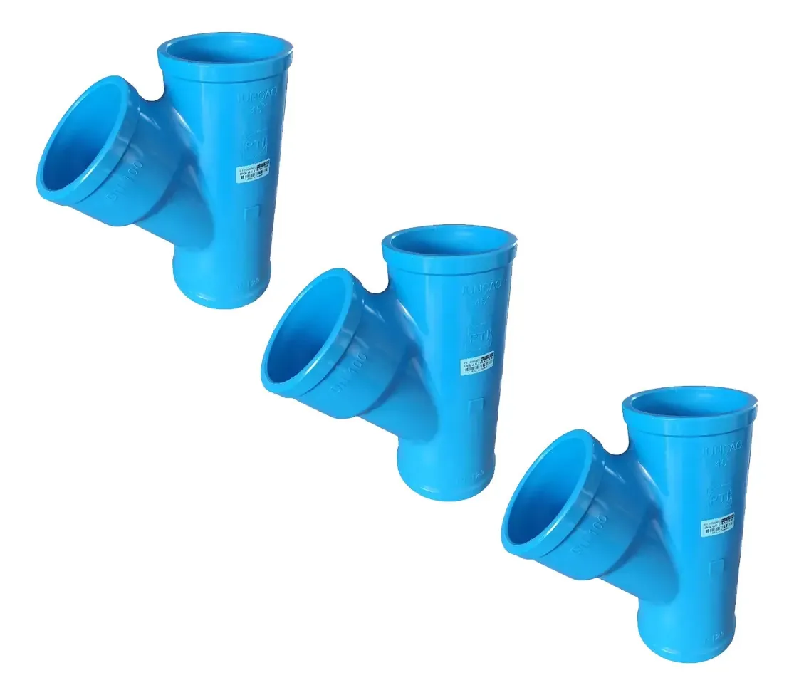 Junção 45º Pti para Irrigação – Pack com 3 Unidades