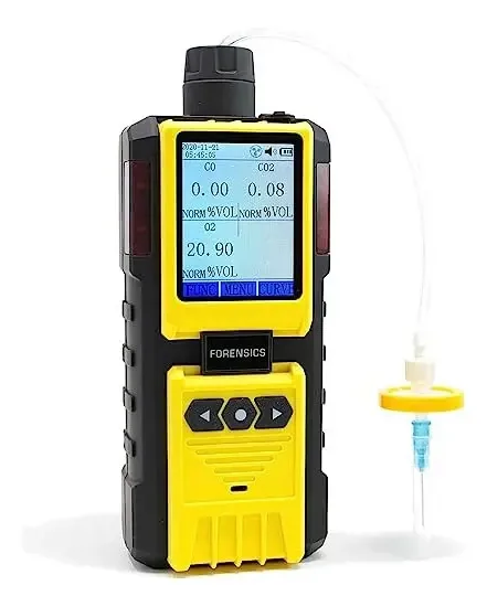 Detector Analizador Gas Gases Co O2 Co2 Registro Datos