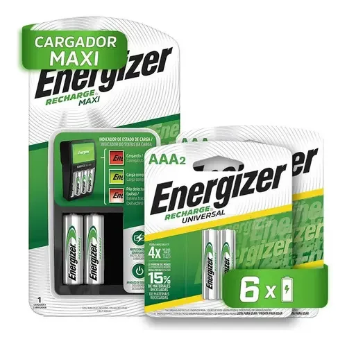 Carregador de pilha Energizer ECOM9 - 127V entrada