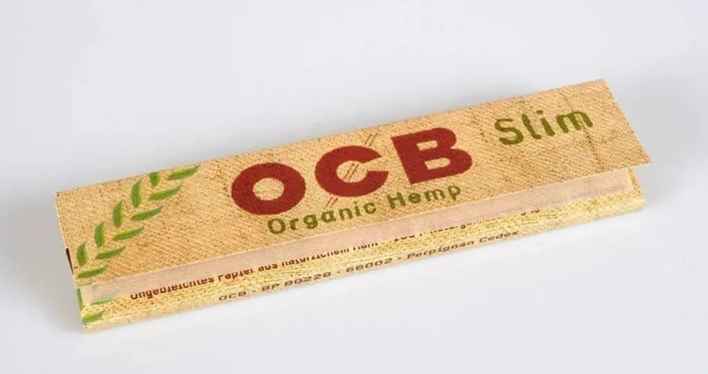 Combinação de papel para enrolar de couro Ocb orgânico fino de 3 caixas