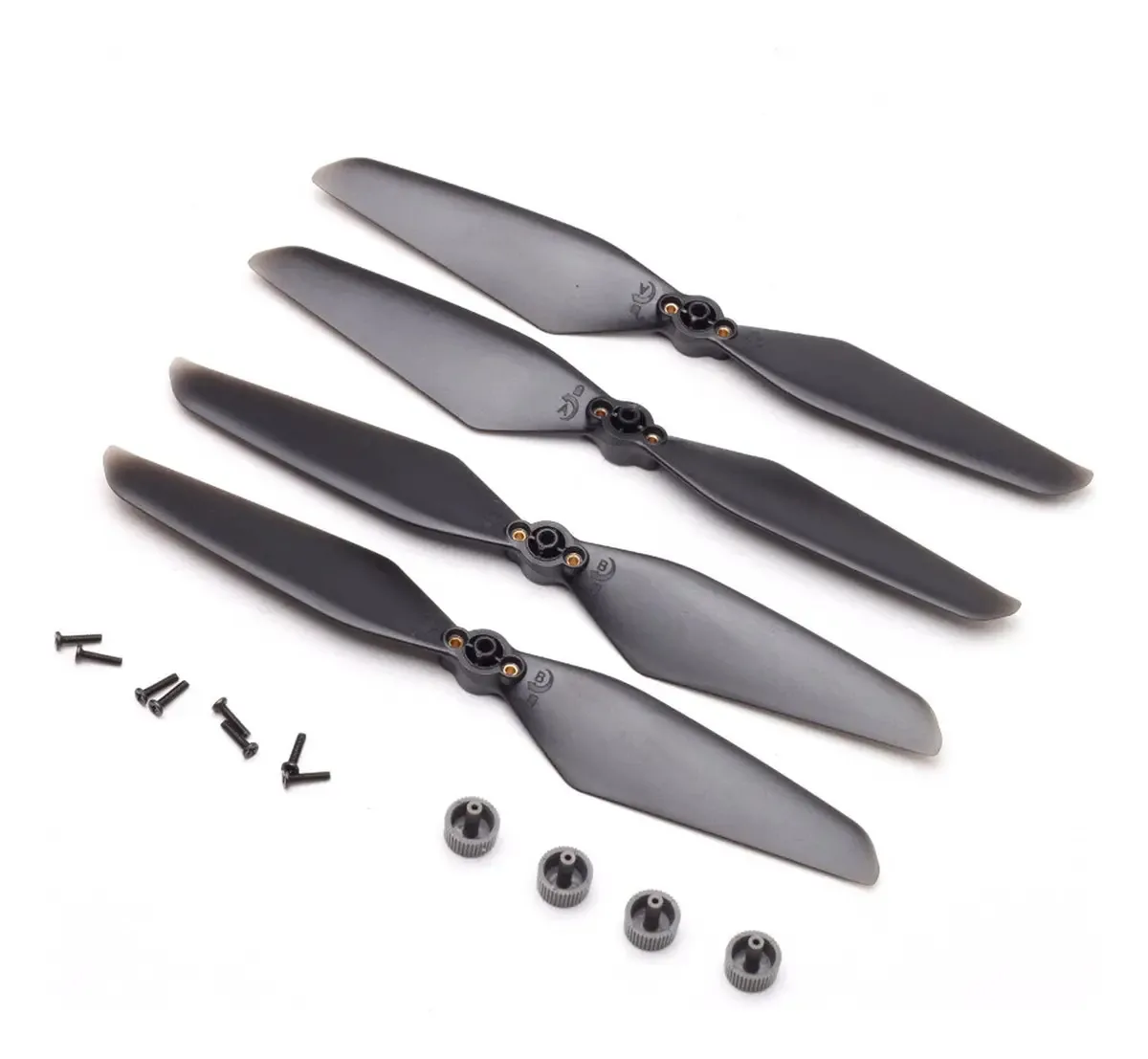 Hélices De Reposição De Platina/Hélices/Compatível Com Mjx B20 Eis 4k 5g Wifi Rc Quadcopter Peças De Reposição 4 Unidades Cw Ccw Hélices Acessórios Rc