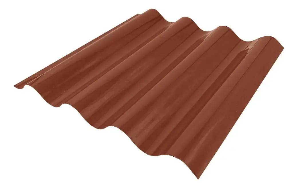 Polionda com nervuras em preto fosco 0,7x0,81x2mts