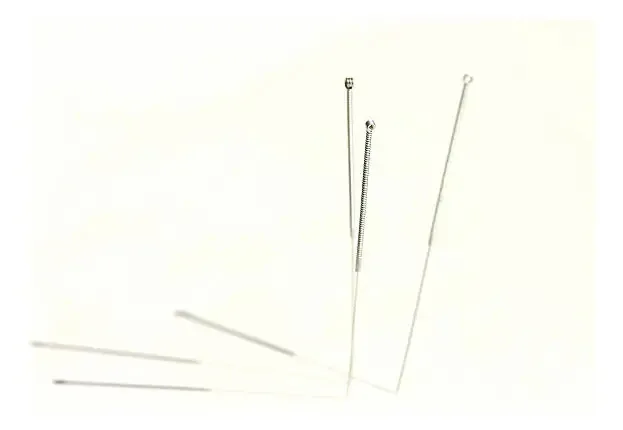 Agulha de acupuntura Zhongyan Taihe de 5cm comprimento x 0.35mm de diâmetro kit x 100 unidades