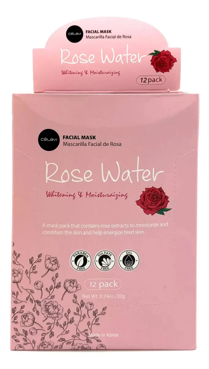 Celavi - Kit de Máscaras Faciais com Essência Coreana 1