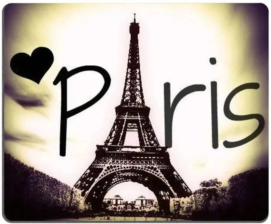 Torre Eiffel Love Paris - Mouse pad, design