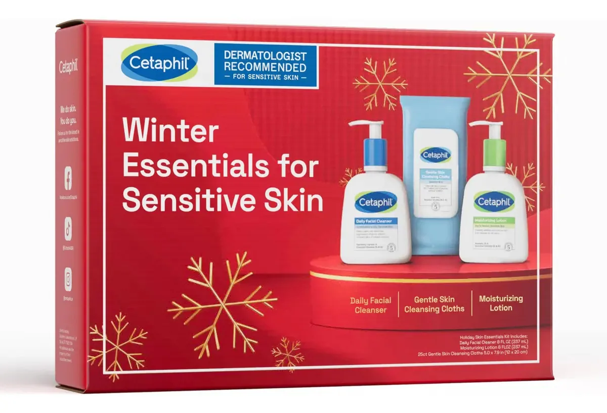 Conjunto de Cuidados com a Pele Cetaphil Winter Essentials Co