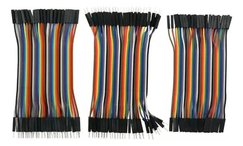 O kit Protoboard de 830 pontos com 120 jumpers H-h H-m M-m