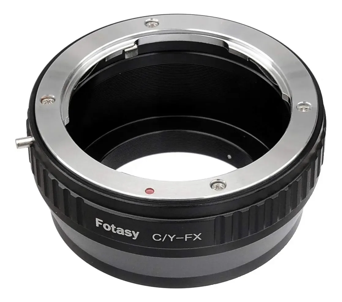 Adaptador de lente de montagem C e X para câmeras Fuji