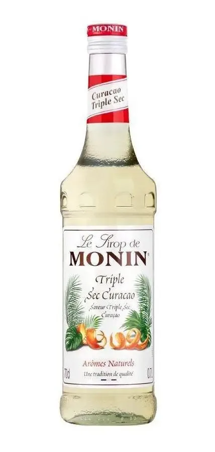Monin Premium Orange Triple Sec Curacao Syrup 700 Ml