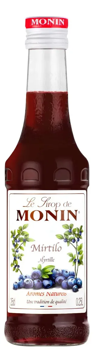 Xarope Monin Mirtilo 6/250ml