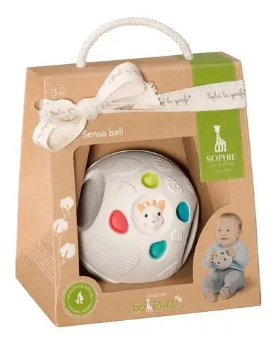 Bola sensorial branca Sophie The Giraffe