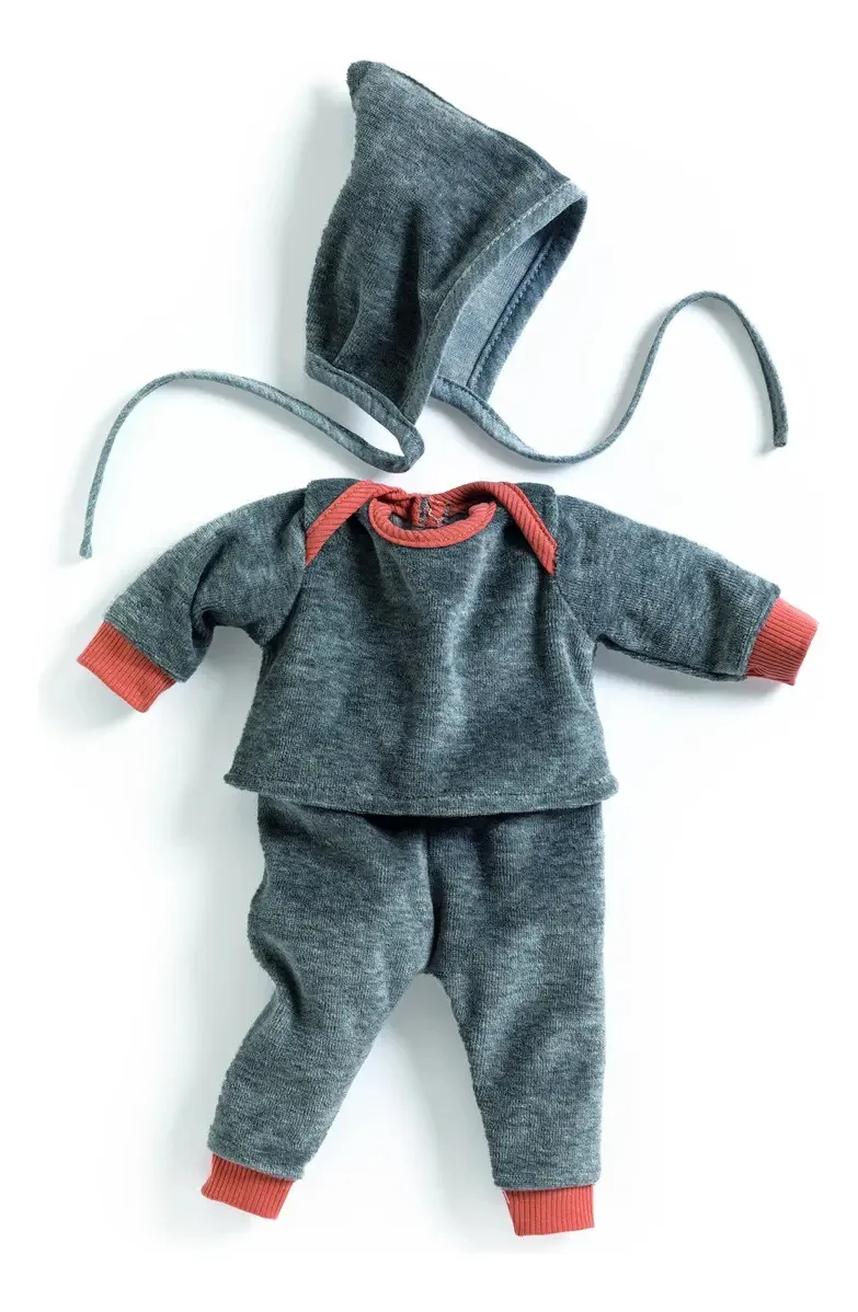 Conjunto de 3 roupas de inverno para bonecas Pomea Djeco