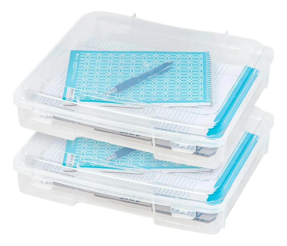 Organizador de artesanato Iris Usa com fecho hermético, 2 peças