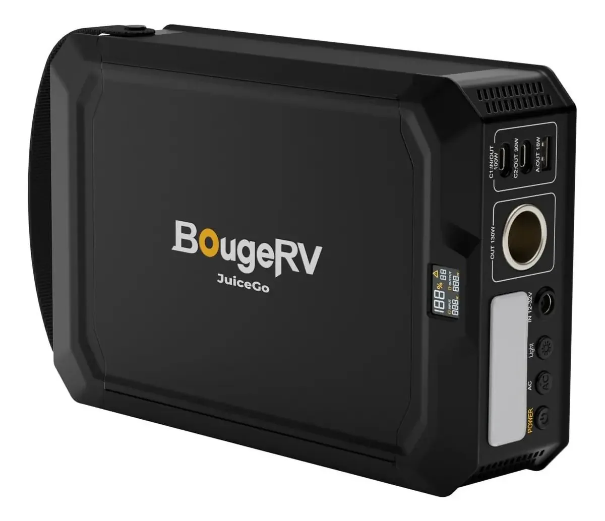 Central elétrica portátil Bougerv 240wh, solar