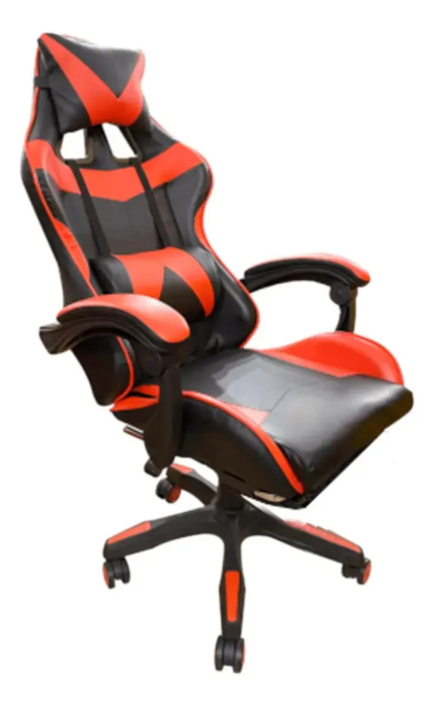 Cadeira vermelha ergonômica Gamer Classic