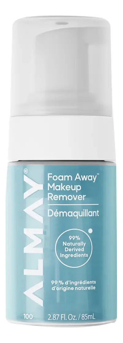 Espuma de limpeza facial para pele sensível, dia/noite