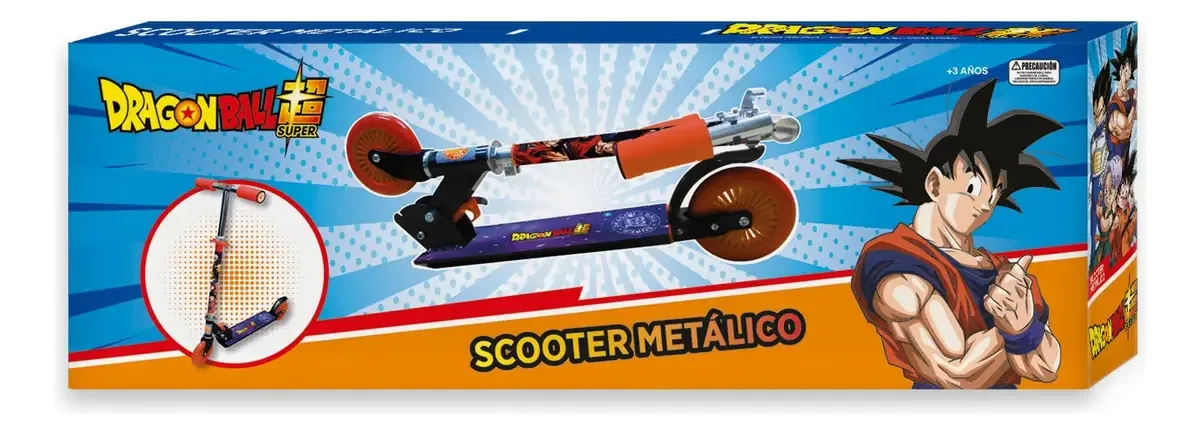 Trotinete de metal Dragon Ball