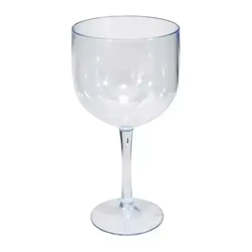Kit 50 Taças Gin Acrilico 550ml Transparente Acrílico