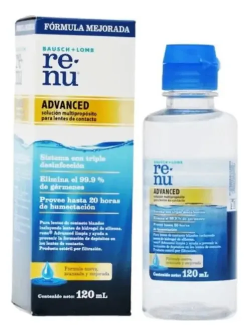 Solução Líquida Multiuso Avançada Renu Advanced 120ml