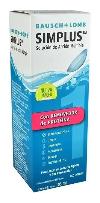 Solução de Ação Múltipla Simplus Bausch+LOM 105ml
