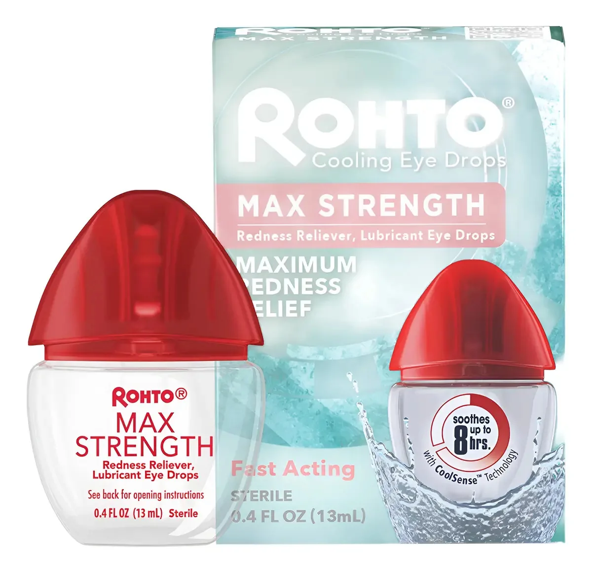 Colirio Rohto Max Strength Redness Relieving 13ml