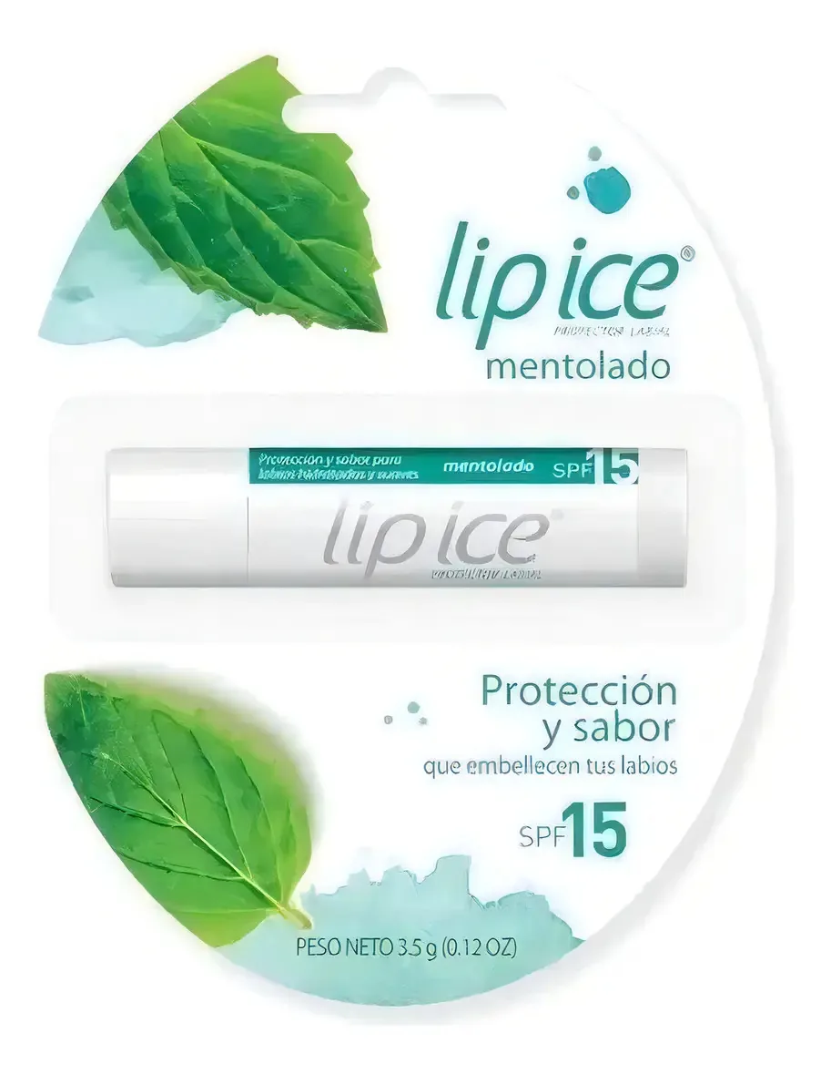 Bálsamo Labial Lip Ice Mentolado Spf15