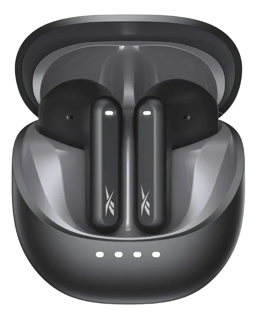 Reebok - Pacote Styler, smartwatch e fones de ouvido, preto e preto