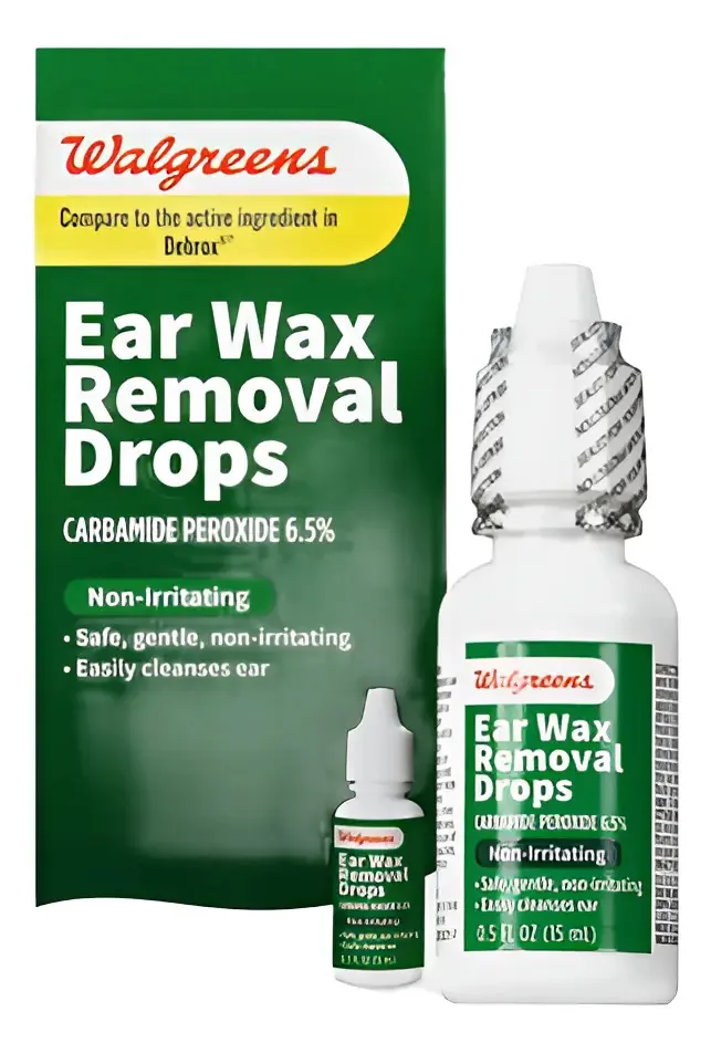 Walgreens Gotas Para Remover Cera dos Ouvidos 15 Ml