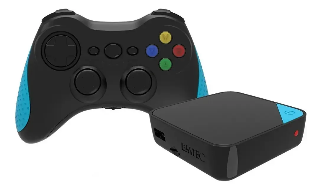 Console de videogame Gem Box para jogos em família, jogos infantis e jogos para jogadores experientes.