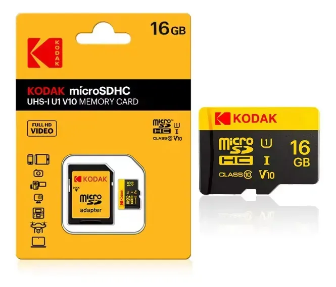 Cartão de memória Kodak 16GB Premium, 85MB/s