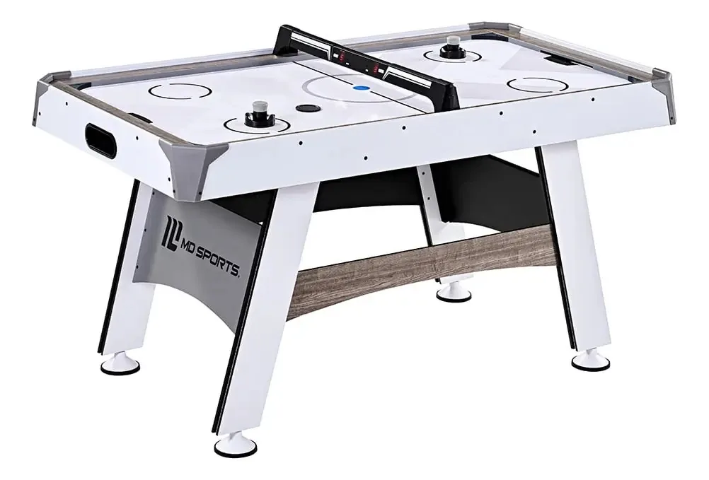 Mesa de hóquei aéreo de 5 pés da Md Sports e cartão de pontuação Electr
