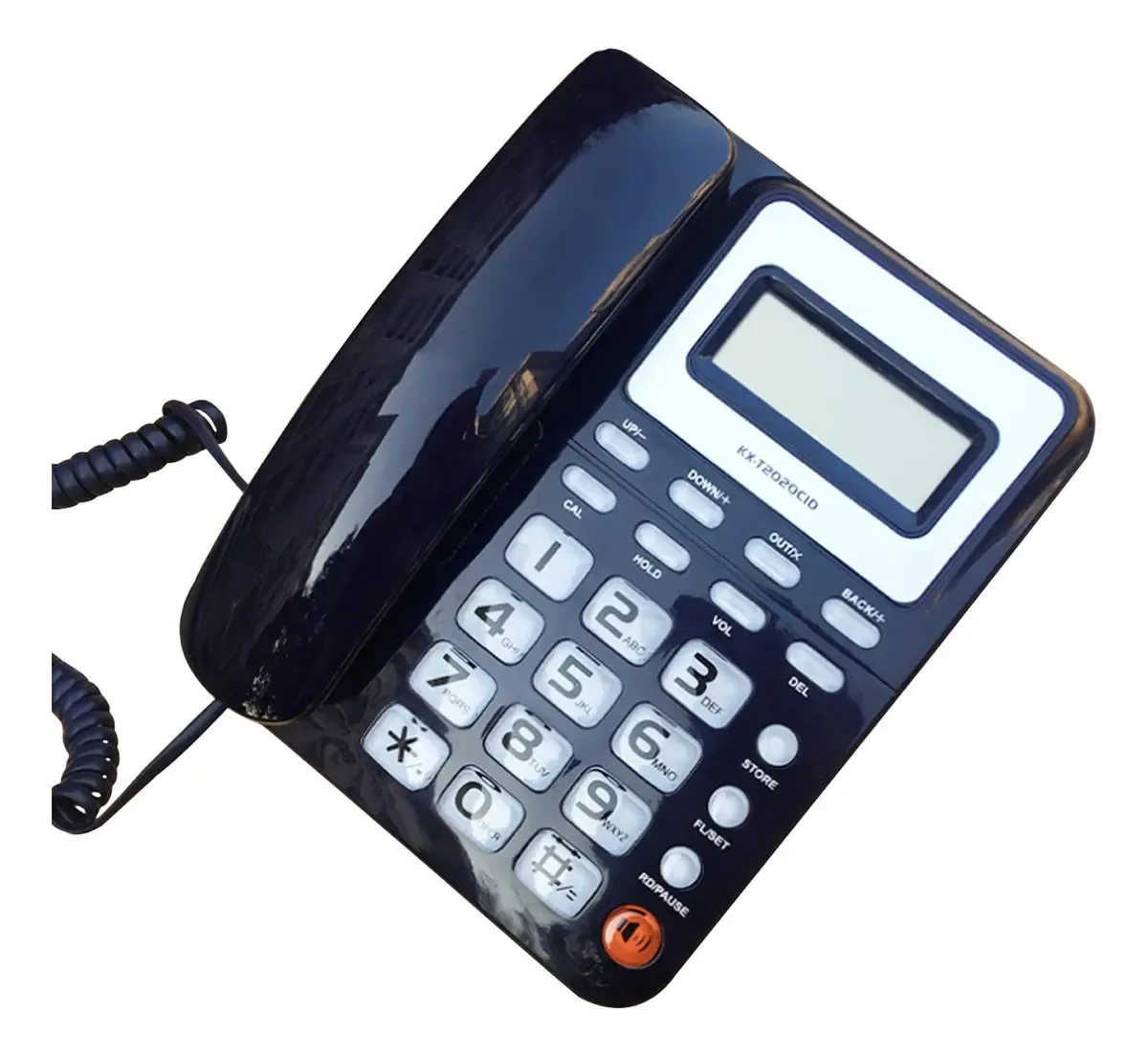 Telefones de mesa clássicos Ygwkwyji, telefones Esc, telefone fixo com cabo para hotel, telefone de mesa, telefone fixo para escritório, identificador de chamadas