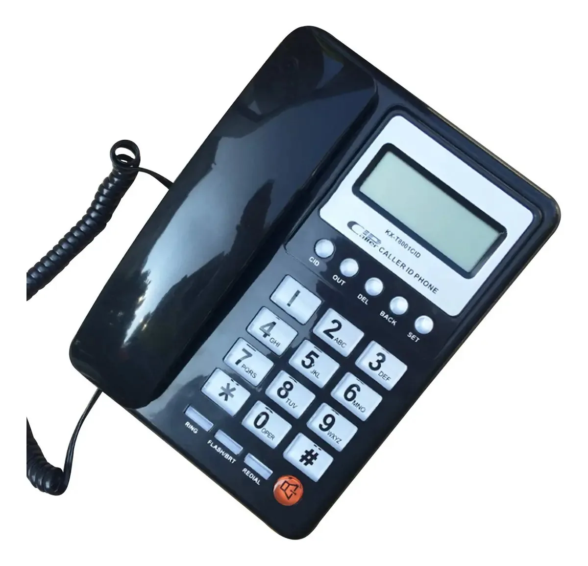 Telefones de mesa clássicos Ygwkwyji, telefones Esc, telefone fixo com tela de identificação de chamadas, telefone de mesa, telefone fixo com cabo para casa, hotel e escritório