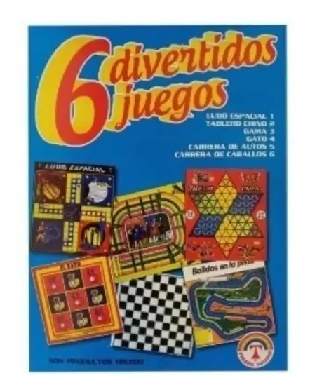 6 jogos divertidos/Ludo/Tabuleiro chinês/dama/gato/corrida