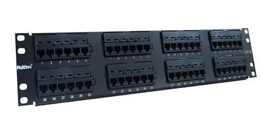 Patch Panel 48 Portas Cat 5e Multitoc