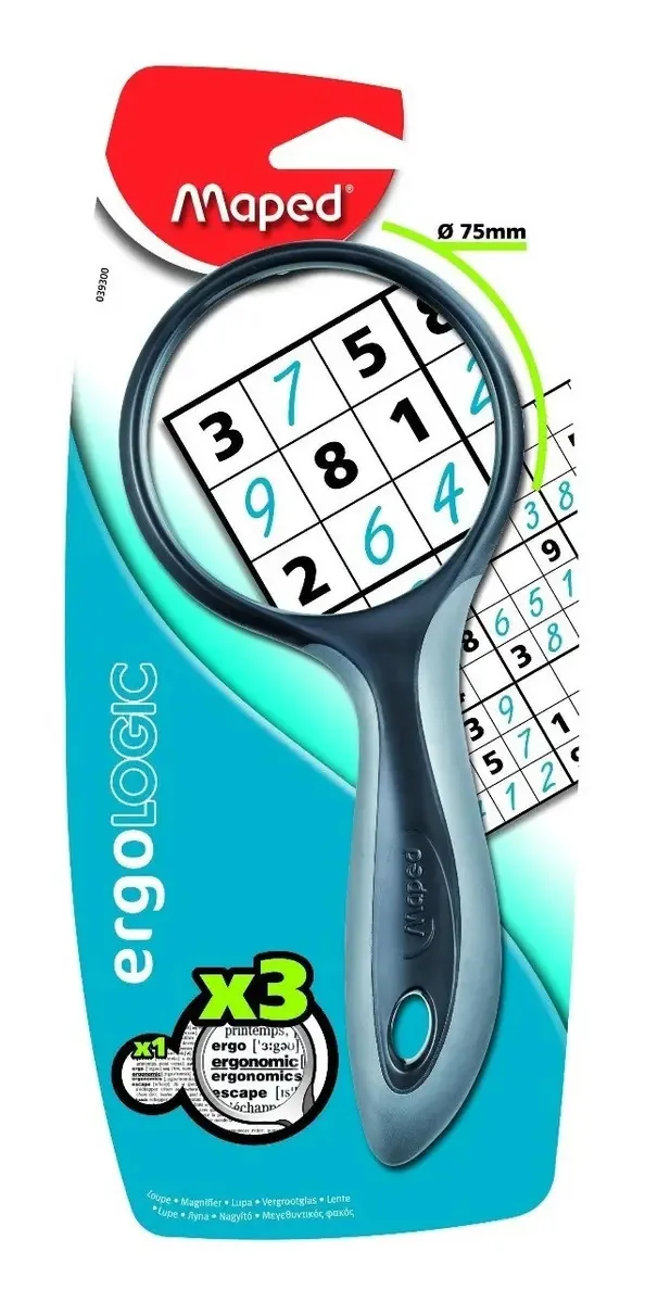 Lupa Maped Ergologic X3 75mm