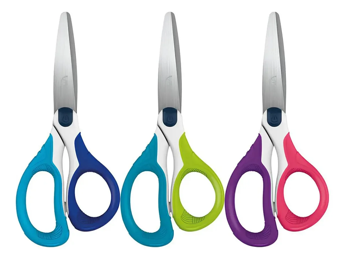 Kit 3 Tesouras Escolar 13cm Infantil Sortida Comfort Maped