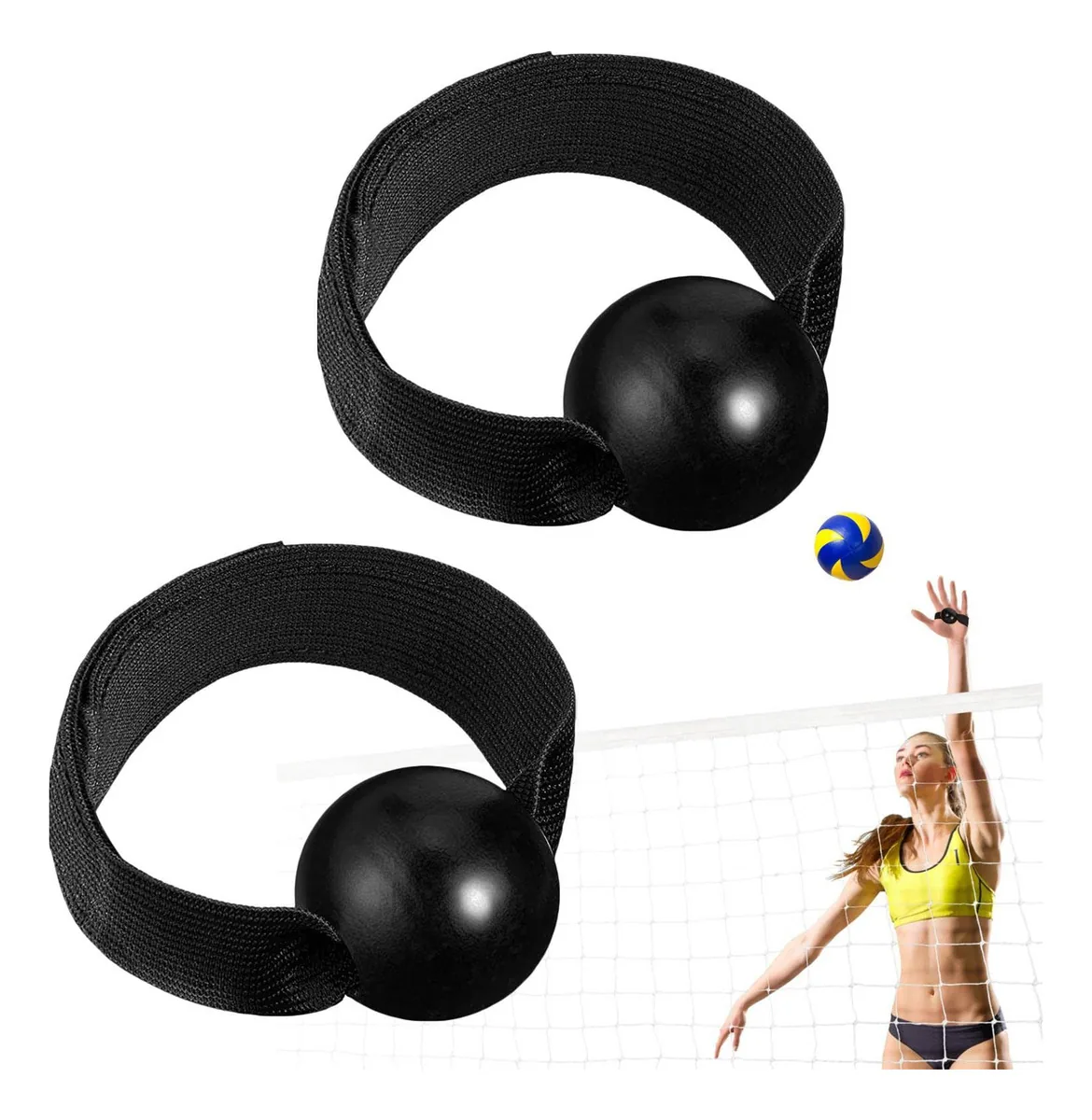 Ajudas de Treinamento de Voleibol, Equipamento de Treinamento Manual de Voleibol, Habilidades de Controle, Ajuda de Treinamento para Prática Individual,