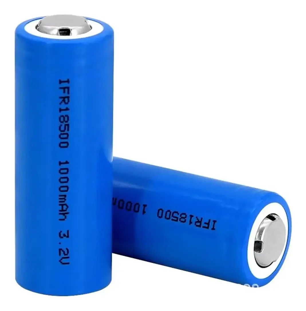 Ytiuofed - Pacote de 2 Botões de 3,7 V Ba, 1000 mAh, 18 x 50 mm, 3,7 V, 20 A para Campainhas