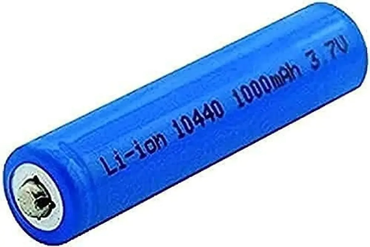 Ytiuofed - Baterias Recarregáveis De Íons De 3,7 V 1000 Mah 10440 Baterias De Substituição Para 2 Unidades