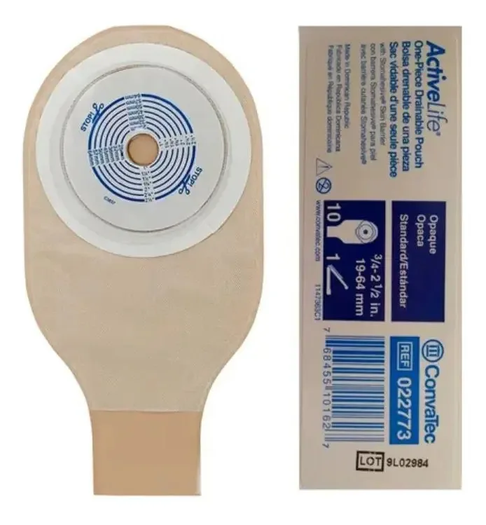 Bolsa De Colostomia Opaca 19/64mm Convatec - 20 Unidades