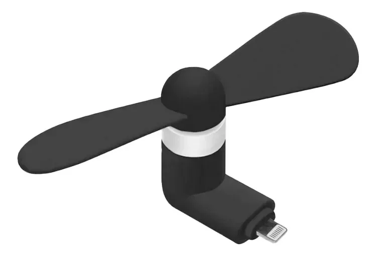 Mini ventilador da marca RST para iPhone 5 e 6 em 6 cores