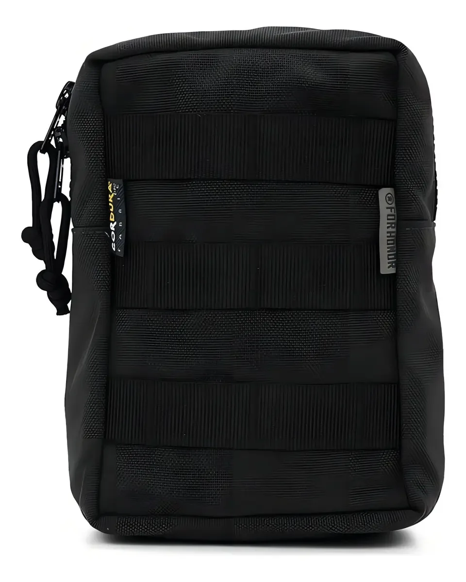 Bolso Tático Modular Vertical Forhonor Preto Cordura 1000D
