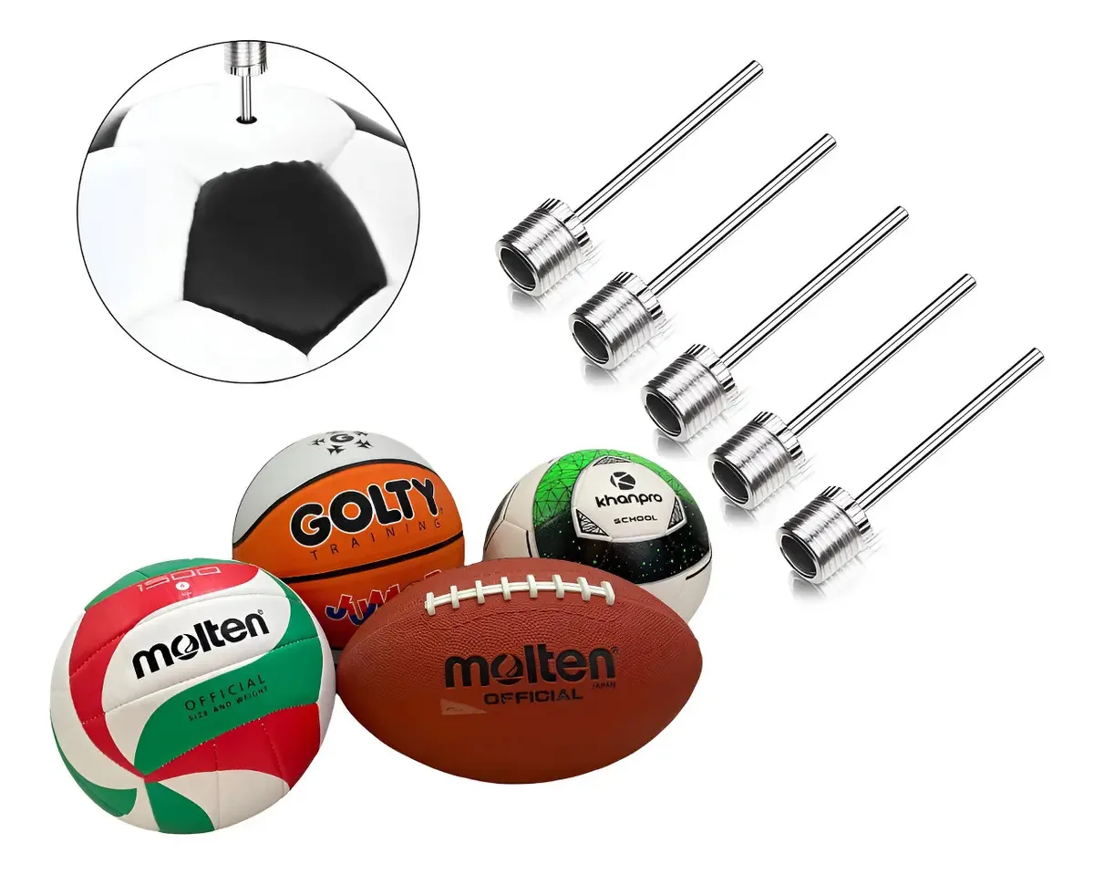 Bolas de futebol infláveis Miyagi X5, basquete, voleibol, cor prata